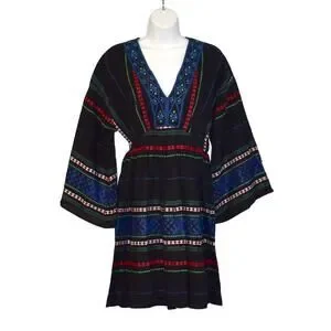 Robe JOIE 'Shada' Brodée Col V - Taille S - Neuf Avec étiquettes - Modèle Tricoté